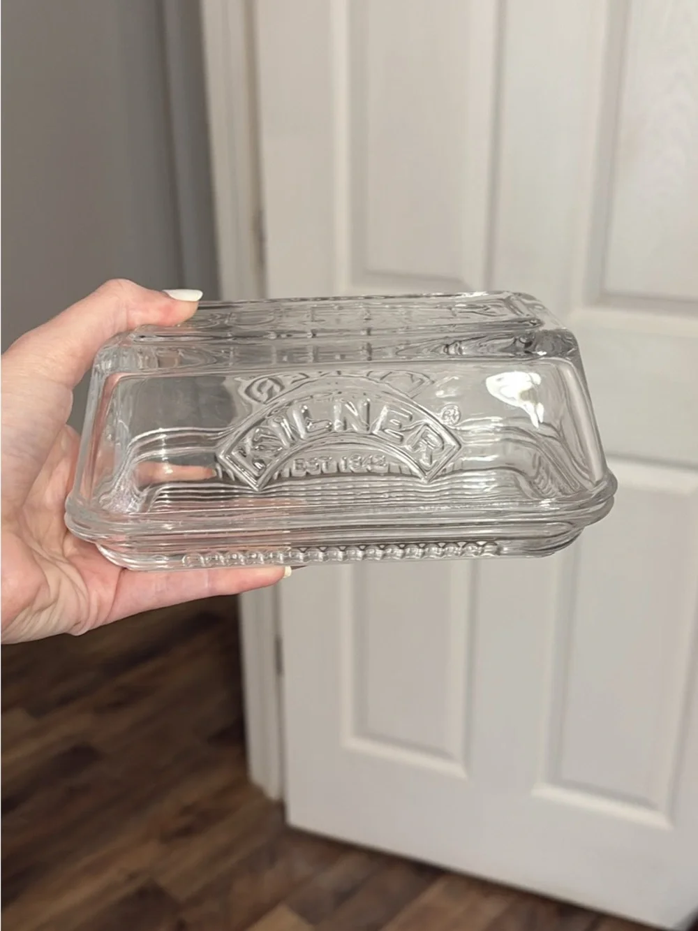 Glass Butter Dish